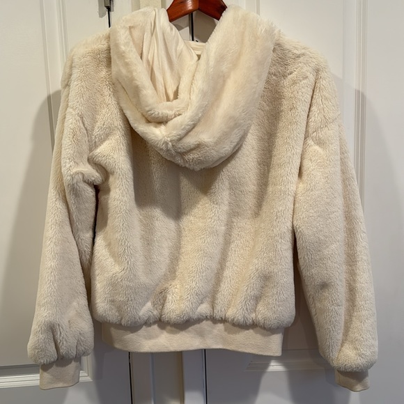 Vintage fuzzy rainbow jacket - Picture 2 of 5